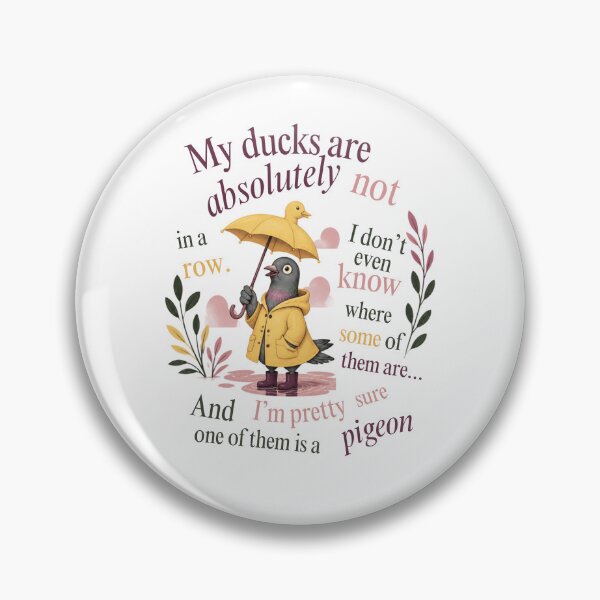 Item preview, Ducks In A Row designed and sold by LaughandLaugh.
