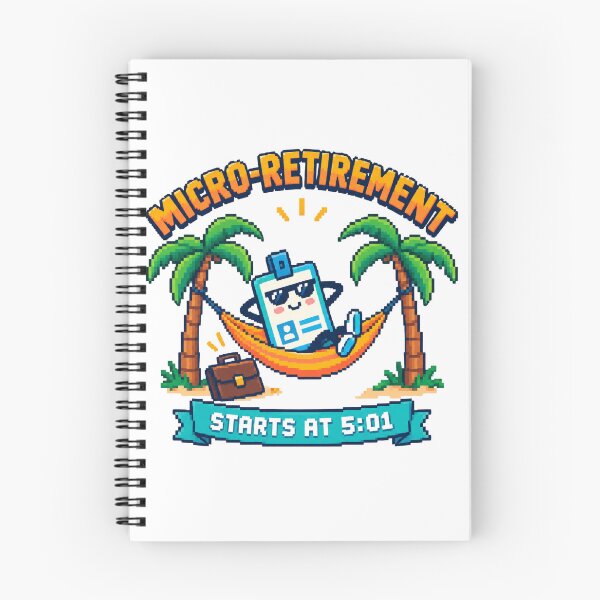 Item preview, MICRO RETIREMENT STARTS AT 5:01 designed and sold by BRIGHT BITS BOUTIQUE.