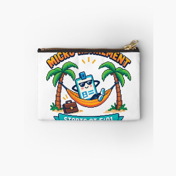 Item preview, MICRO RETIREMENT STARTS AT 5:01 designed and sold by BRIGHT BITS BOUTIQUE.