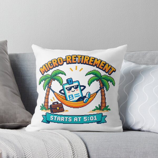 Item preview, MICRO RETIREMENT STARTS AT 5:01 designed and sold by BRIGHT BITS BOUTIQUE.