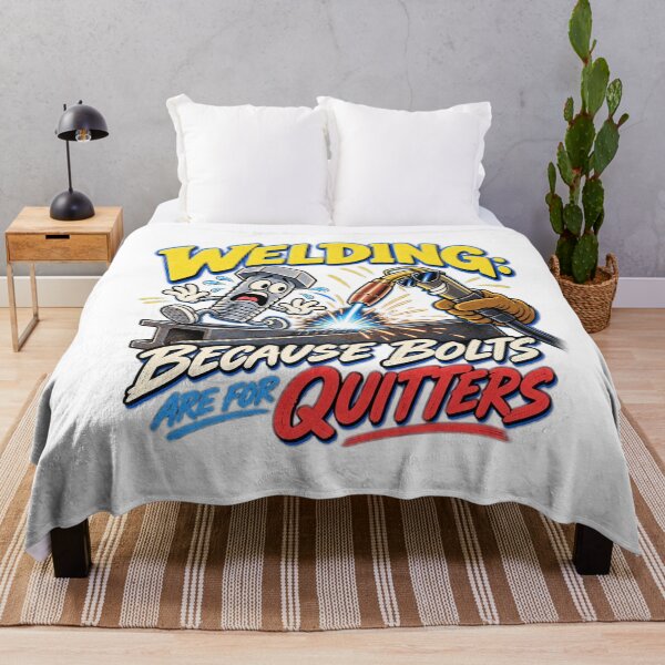Item preview, Welding Because Bolts Are For Quitters Funny Welder Humor designed and sold by ABprintstudio.