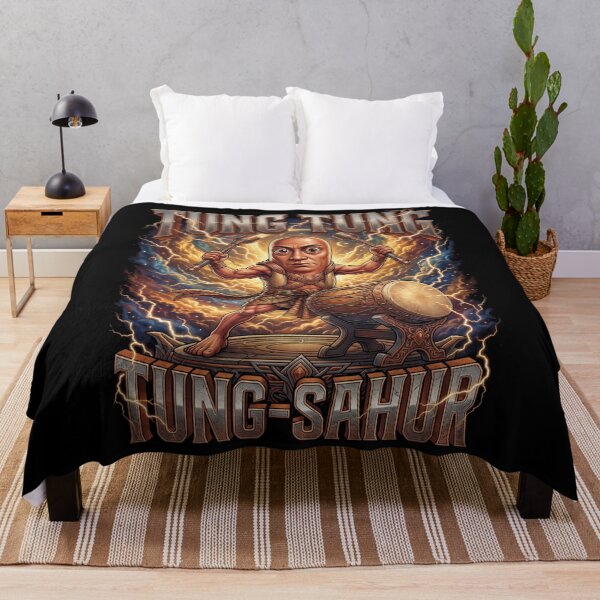 Item preview, Surreal Italian Brainrot Meme Tung Tung Tung Sahur designed and sold by MOONE FLOWER.