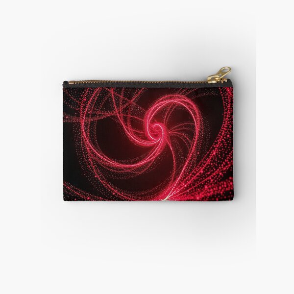 Item preview, Red Spiral Rose Abstract Particle Art Design designed and sold by IntelliMindDesigns.