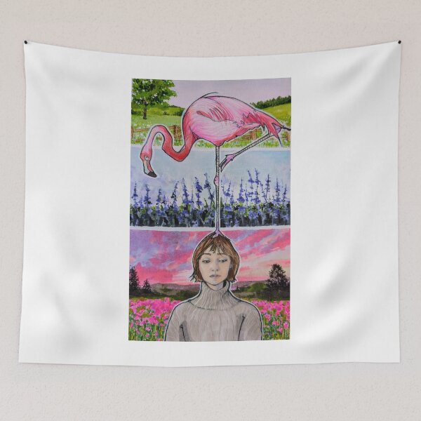Item preview, Flamingo Balance Reflection designed and sold by gameirinstagram.