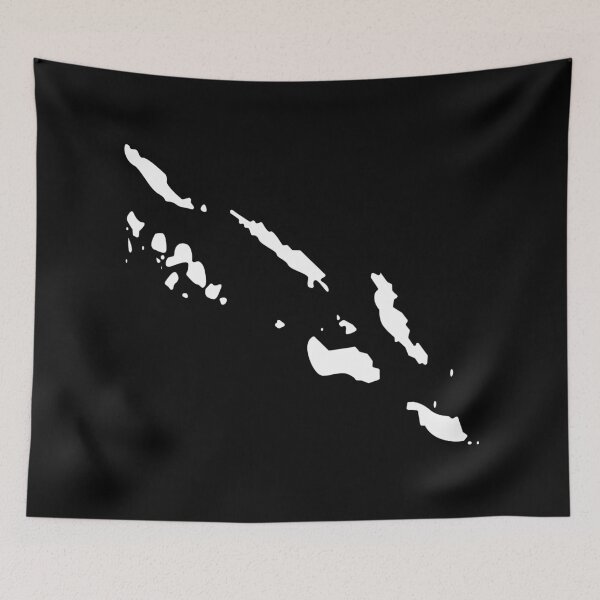 Item preview, Solomon Islands Country Shape SB designed and sold by shitpostee.