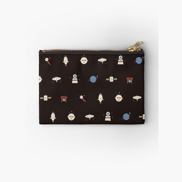 Item preview, Japanese Torii Space Cosmos Retro Mid Century Micro Icon Pattern designed and sold by KungPowUnicorn.