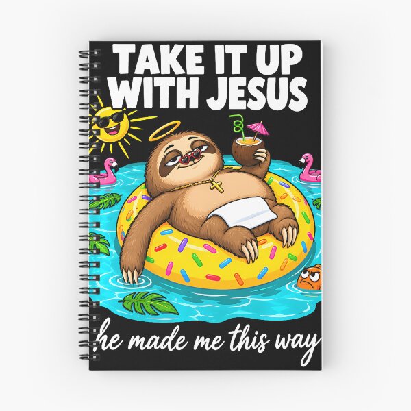 Item preview, Take It Up With Jesus He Made Me This Way designed and sold by Tomtomatos.