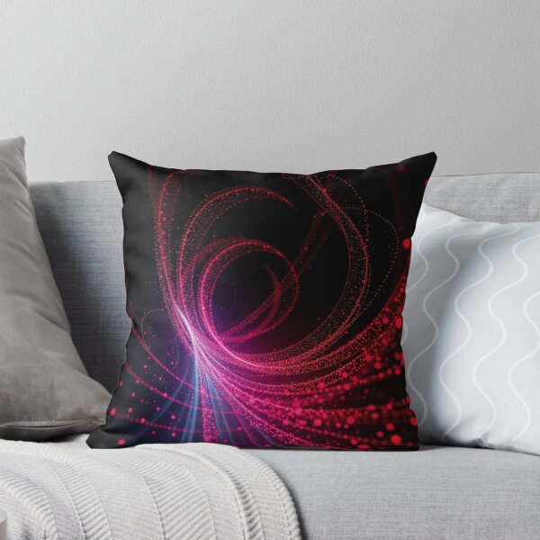 Item preview, Pink Purple Vortex Spiral Abstract Digital Artwork designed and sold by IntelliMindDesigns.