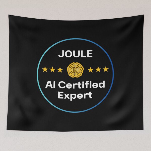 Item preview, Joule AI Certified Expert - Funny SAP Badge designed and sold by HypercareClub.