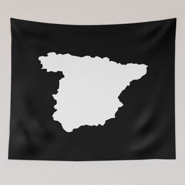Item preview, Spain Country Shape ES designed and sold by shitpostee.