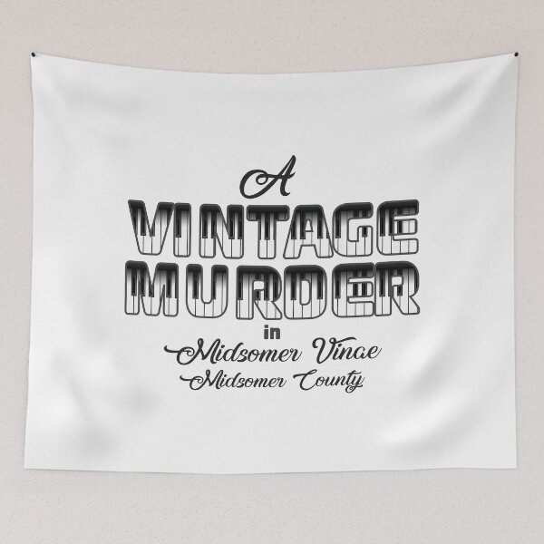 Item preview, A Vintage Murder - Piano (on White) designed and sold by PawsitiveMum3.