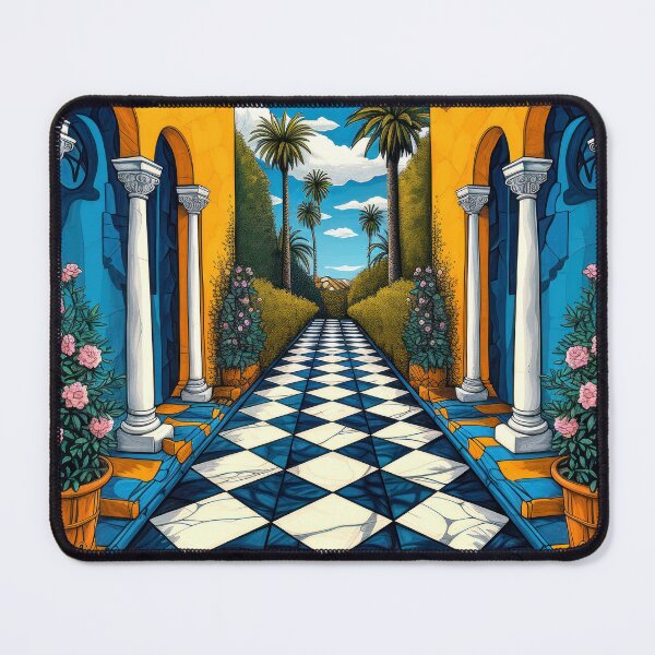 Item preview, Marrakesh, Morocco Garden Homes And Walkway Digital Art designed and sold by DEC02.