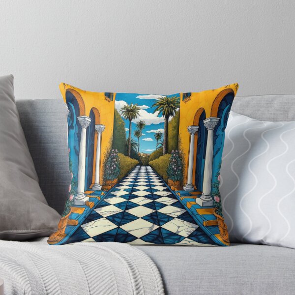 Item preview, Marrakesh, Morocco Garden Homes And Walkway Digital Art designed and sold by DEC02.