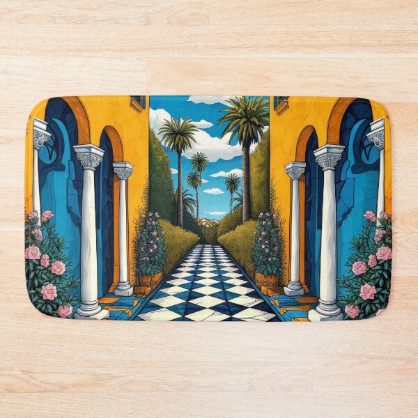 Item preview, Marrakesh, Morocco Garden Homes And Walkway Digital Art designed and sold by DEC02.