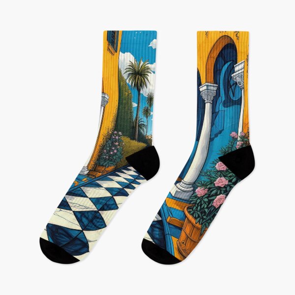 Item preview, Marrakesh, Morocco Garden Homes And Walkway Digital Art designed and sold by DEC02.