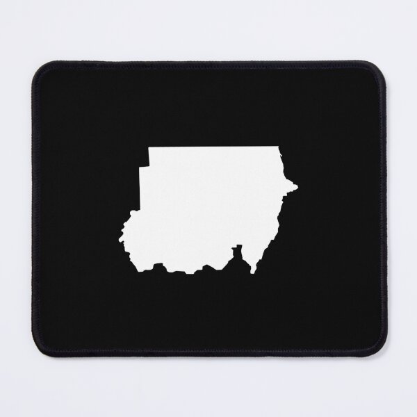Item preview, Sudan Country Shape SD designed and sold by shitpostee.