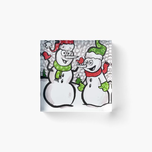 Item preview, Snowmen in a Snow World designed and sold by Grasdal.