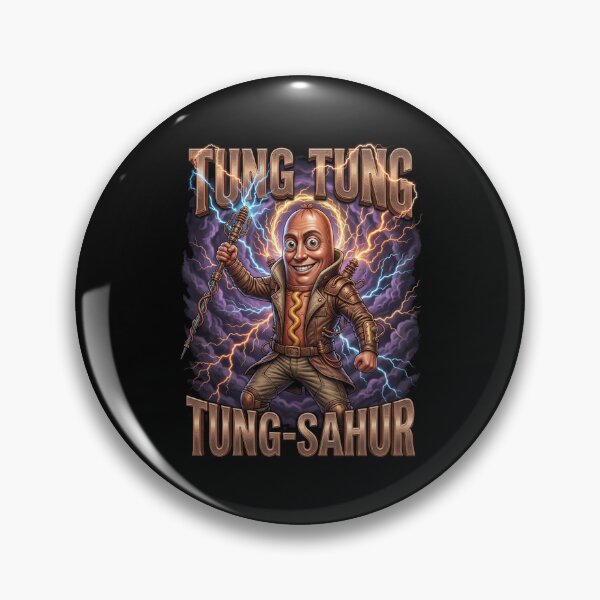 Item preview, Surreal Italian Brainrot Meme Tung Tung Tung Sahur designed and sold by MOONE FLOWER.