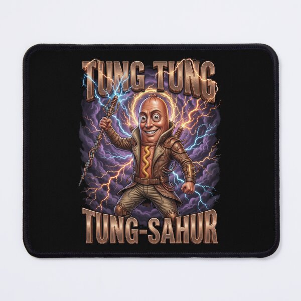 Item preview, Surreal Italian Brainrot Meme Tung Tung Tung Sahur designed and sold by MOONE FLOWER.