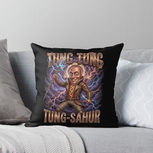 Item preview, Surreal Italian Brainrot Meme Tung Tung Tung Sahur designed and sold by MOONE FLOWER.