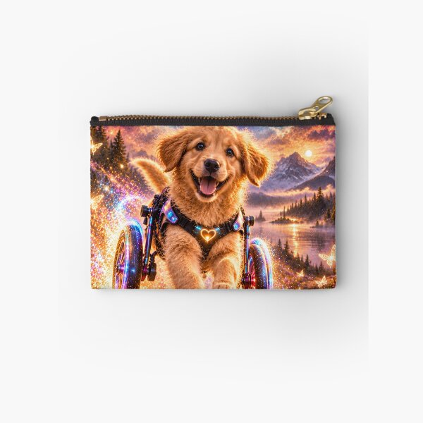 Item preview, Magical Golden Retriever puppy in the cosmic universe designed and sold by knuppify.
