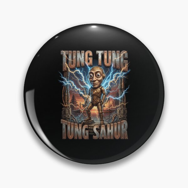 Item preview, Surreal Italian Brainrot Meme Tung Tung Tung Sahur designed and sold by MOONE FLOWER.