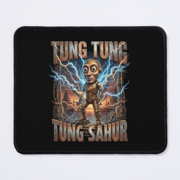 Item preview, Surreal Italian Brainrot Meme Tung Tung Tung Sahur designed and sold by MOONE FLOWER.