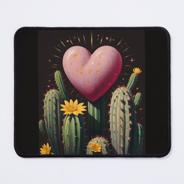 Item preview, Heart & Cactus designed and sold by KiraChie.
