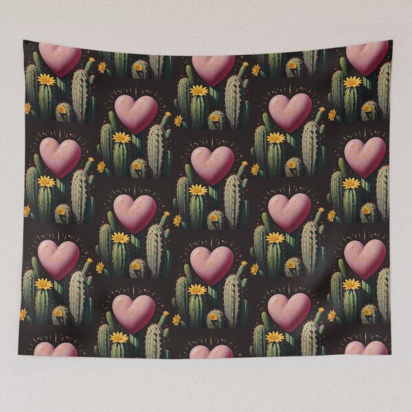Item preview, Heart & Cactus designed and sold by KiraChie.