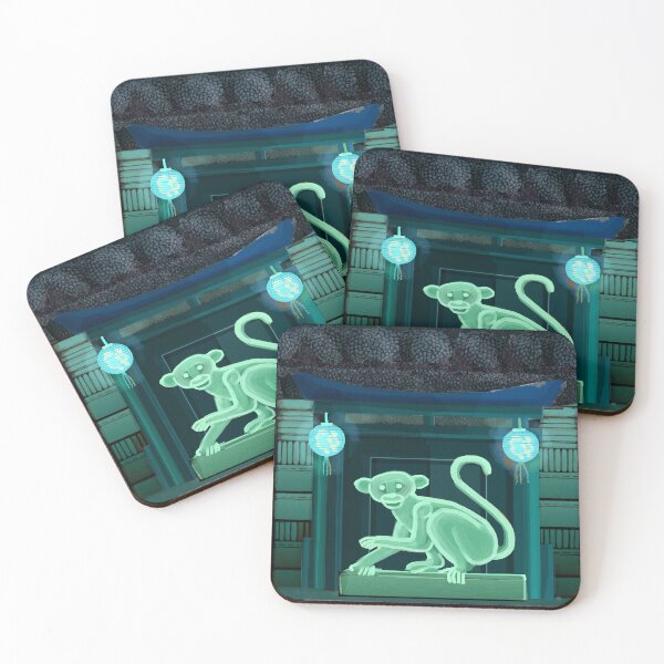 Item preview, Night Jade Monkey Chinese Gate designed and sold by Donnahuntriss.