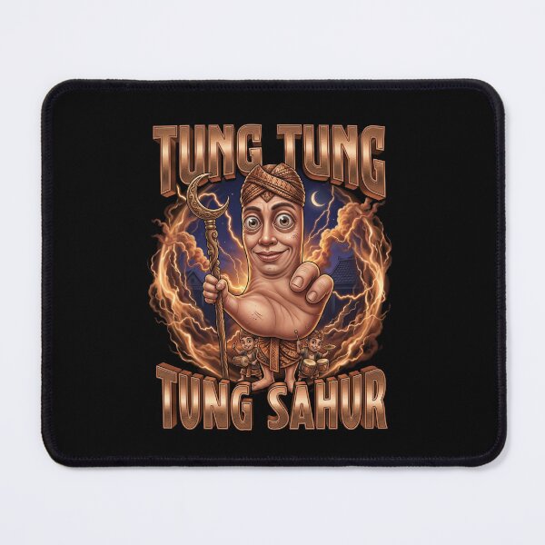 Item preview, Surreal Italian Brainrot Meme Tung Tung Tung Sahur designed and sold by MOONE FLOWER.
