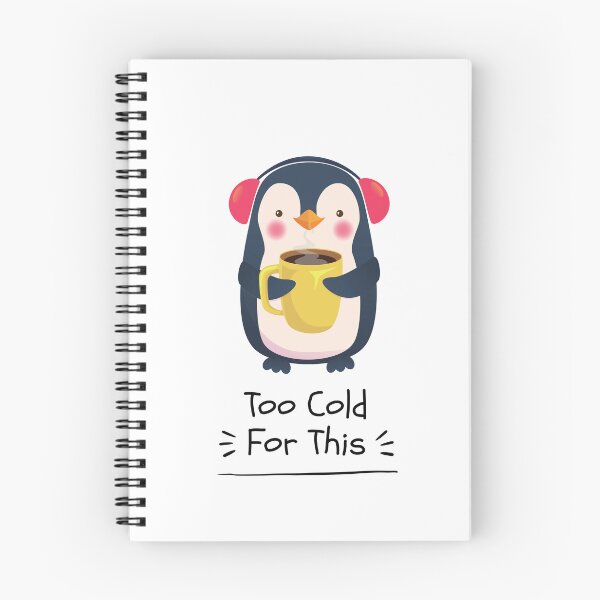 Item preview, Too Cold For This Cozy Penguin Design designed and sold by FlareCraftStudio.