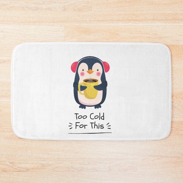 Item preview, Too Cold For This Cozy Penguin Design designed and sold by FlareCraftStudio.