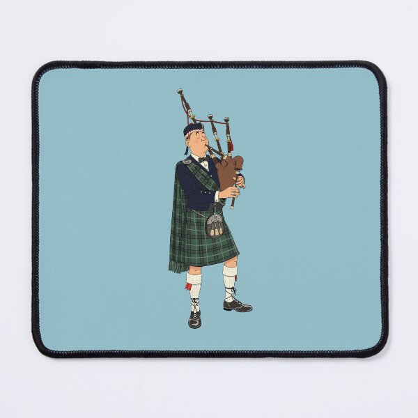 Item preview, Scottish Bagpiper designed and sold by Sfumata Illustration.