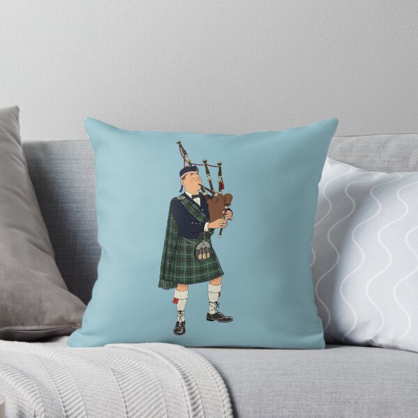 Item preview, Scottish Bagpiper designed and sold by Sfumata Illustration.