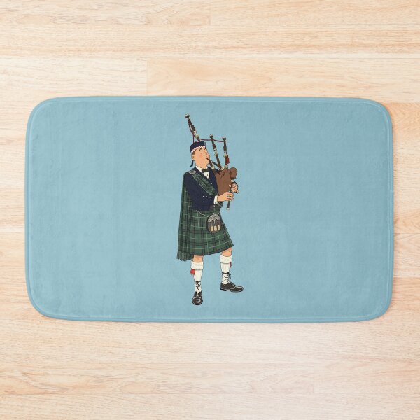 Item preview, Scottish Bagpiper designed and sold by Sfumata Illustration.