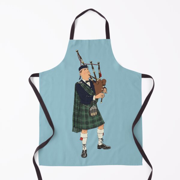 Item preview, Scottish Bagpiper designed and sold by Sfumata Illustration.