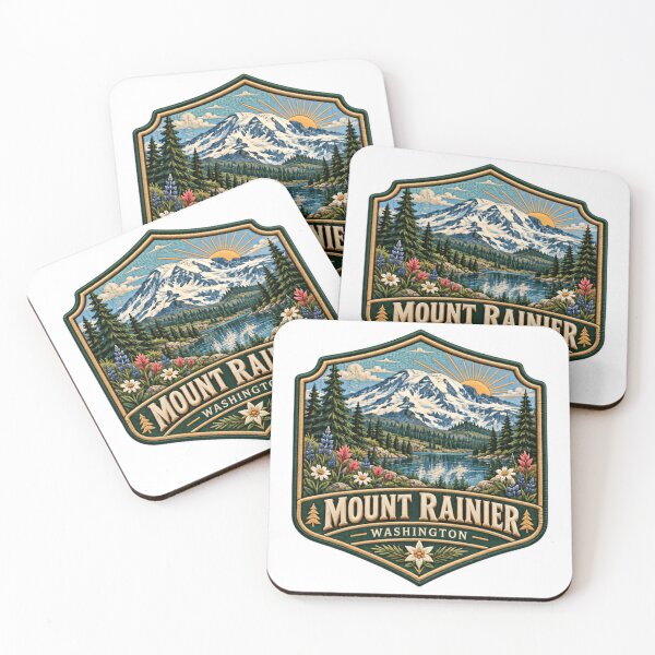 Item preview, Mount Rainier Washington National Park Hiking Travel designed and sold by Simsimah26Parks.