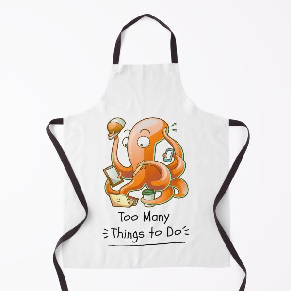 Item preview, Too Many Things to Do Busy Octopus Design designed and sold by FlareCraftStudio.