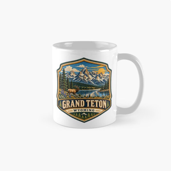 Item preview, Grand Teton Wyoming National Park Travel Souvenir designed and sold by Simsimah26Parks.