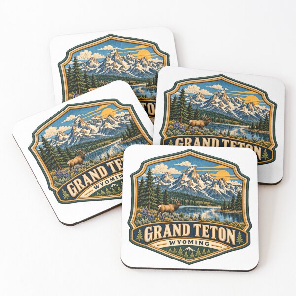 Item preview, Grand Teton Wyoming National Park Travel Souvenir designed and sold by Simsimah26Parks.