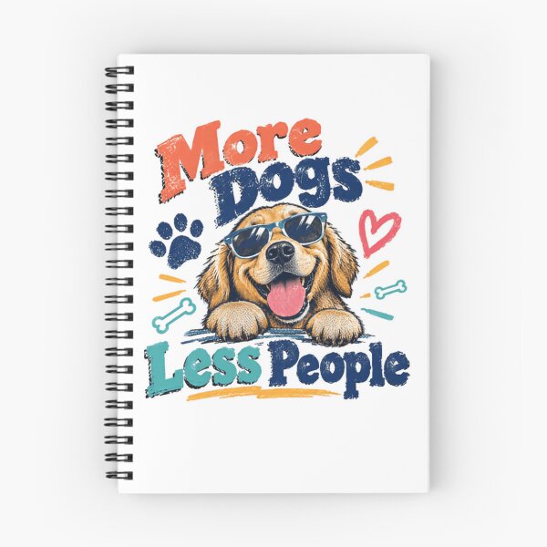 Item preview, More Dogs Less People Dog Lover Introvert Pet Owner Canine Fan designed and sold by RetroMini2026.