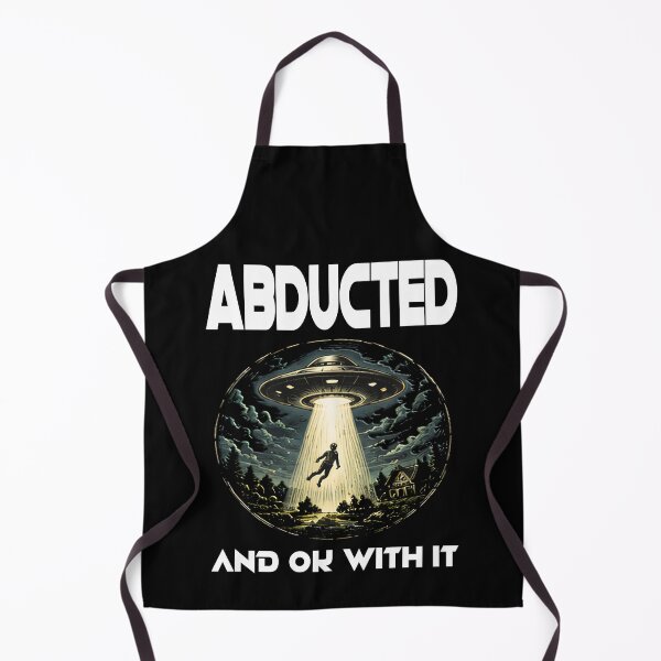Item preview, Abducted And OK With It UFO Flying Saucer Alien Beam designed and sold by Jt41.