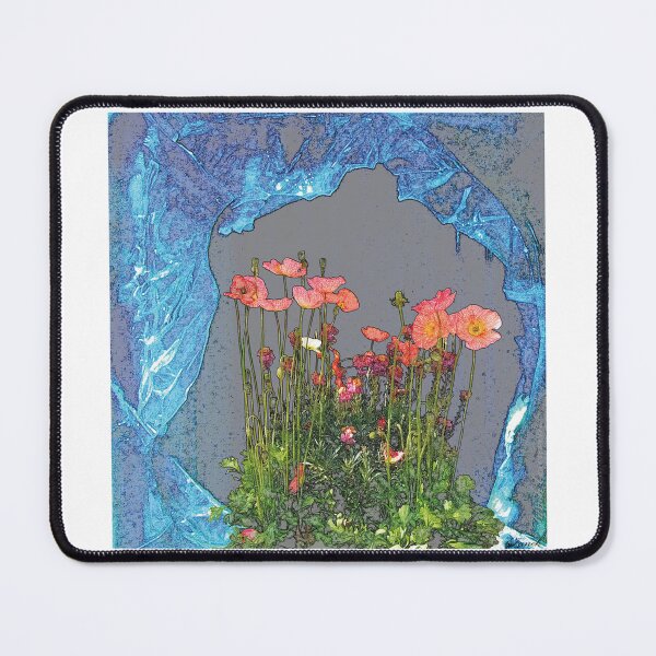 Item preview, Framed Coral Poppy Cluster designed and sold by gameirinstagram.