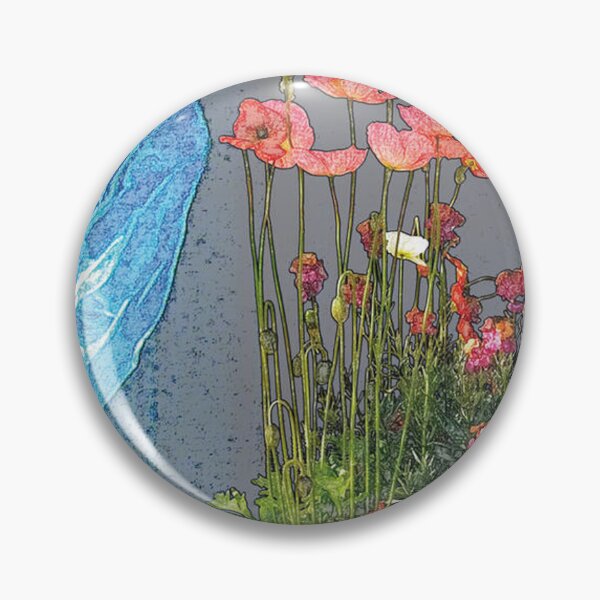 Item preview, Framed Coral Poppy Cluster designed and sold by gameirinstagram.