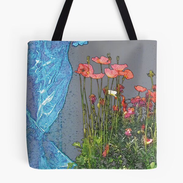 Item preview, Framed Coral Poppy Cluster designed and sold by gameirinstagram.