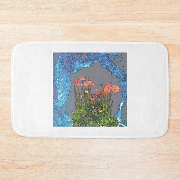 Item preview, Framed Coral Poppy Cluster designed and sold by gameirinstagram.