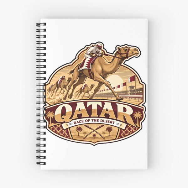 Item preview, Qatar Race Of The Desert Camel Racing Enthusiast designed and sold by Star3NowForMe.