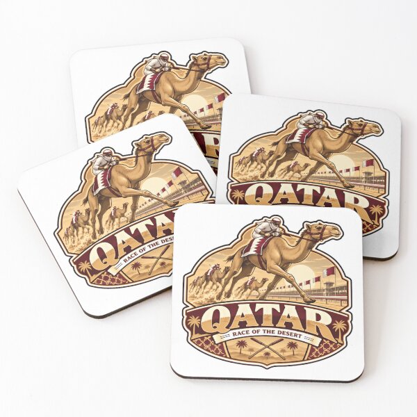 Item preview, Qatar Race Of The Desert Camel Racing Enthusiast designed and sold by Star3NowForMe.