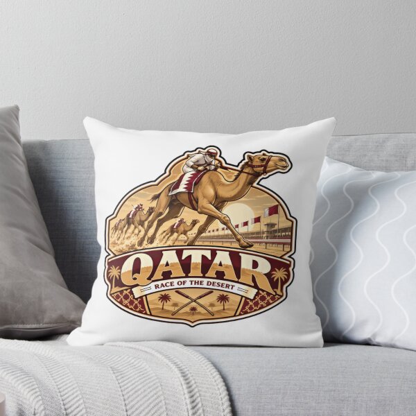 Item preview, Qatar Race Of The Desert Camel Racing Enthusiast designed and sold by Star3NowForMe.